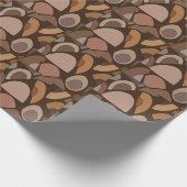 ミッドセンチュリーモダン幾何形状 ラッピングペーパー (角)