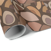 ミッドセンチュリーモダン幾何形状 ラッピングペーパー (ロールコーナー)