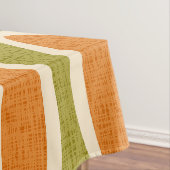 ミッドセンチュリーモダン幾何楕円パターン テーブルクロス (インサイチュ)