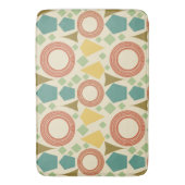 ミッドセンチュリーモダン幾何浴カラフル浴場 バスマット (正面縦)