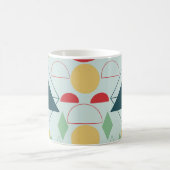ミッドセンチュリーモダン幾何造幣局 コーヒーマグカップ (中央)
