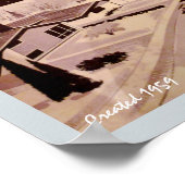 ミッドセンチュリーモダン建築 ポスター (角)