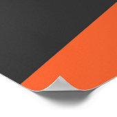 ミッドセンチュリーモダン抽象芸術アート幾何学図形 ポスター (角)