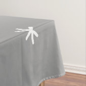 ミッドセンチュリーモダン抽象芸術サークル星灰色 テーブルクロス (インサイチュ)