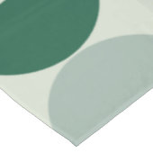 ミッドセンチュリーモダン抽象芸術パターンセージ緑 テーブルクロス (アングル)