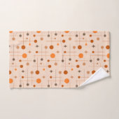 ミッドセンチュリーモダン抽象芸術パターン29 自然 バスタオルセット (ハンドタオル)