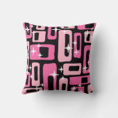 ミッドセンチュリーモダン抽象芸術パターン クッション (裏面)