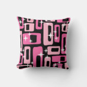 ミッドセンチュリーモダン抽象芸術パターン クッション (正面)