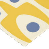 ミッドセンチュリーモダン抽象芸術パターン テーブルクロス (アングル)