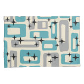 ミッドセンチュリーモダン抽象芸術パターン 枕カバー (正面右)