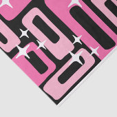 ミッドセンチュリーモダン抽象芸術パターン 薄葉紙 (詳細)