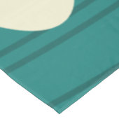 ミッドセンチュリーモダン抽象芸術ビニカラフルル テーブルクロス (アングル)