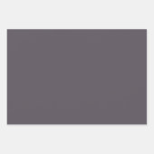 ミッドセンチュリーモダン抽象芸術ヴィンテージPurplePattern ラッピングペーパーシート (正面3)