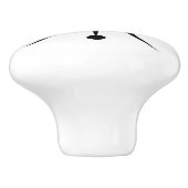 ミッドセンチュリーモダン抽象芸術原子MCMスターバスト セラミックノブ (側面)