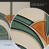 ミッドセンチュリーモダン抽象芸術幾何対称性 タイル