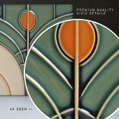 ミッドセンチュリーモダン抽象芸術幾何対称性 タイル