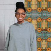 ミッドセンチュリーモダン抽象芸術幾何対称性 タイル