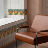 ミッドセンチュリーモダン抽象芸術幾何対称性 タイル