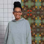 ミッドセンチュリーモダン抽象芸術幾何対称性 タイル