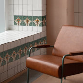 ミッドセンチュリーモダン抽象芸術幾何対称性 タイル