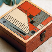 ミッドセンチュリーモダン抽象芸術幾何対称性 タイル