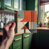 ミッドセンチュリーモダン抽象芸術幾何対称性 タイル