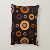 ミッドセンチュリーモダン秋幾何学 アクセントクッション (裏面(縦))