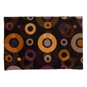 ミッドセンチュリーモダン秋幾何学 枕カバー (正面右)