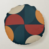 ミッドセンチュリーモダン銅ホタル ラウンドクッション (裏面)