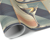 ミッドセンチュリーモダン2オリーブ・マルティーニ・カクテルアワー ラッピングペーパー (ロールコーナー)