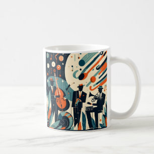 ミッドセンチュリーモダン ジャズエイジ トリオ コーヒーマグカップ