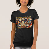 ミッドセンチュリーモダン マティーニ インテレクチュアル Tシャツ (正面)