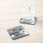 ミッドセンチュリーモダン – ミントチョコレートキャラメル コースター (右側)