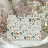 ミッドセンチュリーモダン　結婚式のご案内 招待状