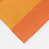 ミッドセンチュリーレトロなグルービー70年代の幾何学的アート フリースブランケット (角)