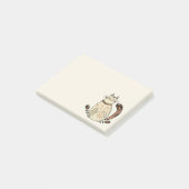 ミッドセンチュリーレトロキティキャット ポストイット (アングル)