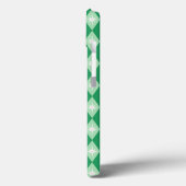 ミッドセンチュリーレトログリーンダイアモンズクリスマス Case-Mate iPhoneケース (裏面 / 左)