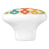 ミッドセンチュリーレトロスターバストオンogee pattern セラミックノブ (側面)