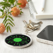 ミッドセンチュリーレトロスターバスト キーホルダー (側面)