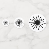 ミッドセンチュリーレトロスターバスト コンフェッティ (裏面)