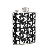 ミッドセンチュリーレトロブーメランズ フラスク (右)