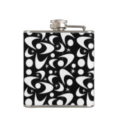 ミッドセンチュリーレトロブーメランズ フラスク (裏面)