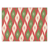 ミッドセンチュリーレトロヴィンテージクリスマスオーナメント テーブルクロス (正面(横))