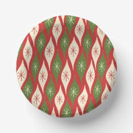 ミッドセンチュリーレトロヴィンテージクリスマスオーナメント ペーパーボウル