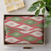 ミッドセンチュリーレトロヴィンテージクリスマスオーナメント 薄葉紙 (ギフト)