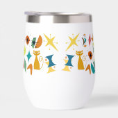 ミッドセンチュリーレトロ型水筒 (右面)