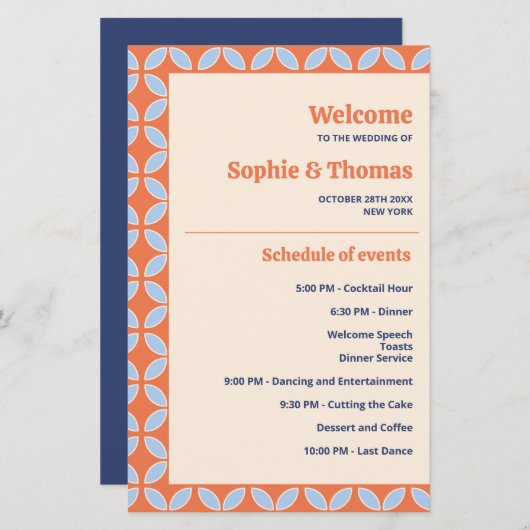 ミッドセンチュリーレトロ結婚ズ (正面/裏面)