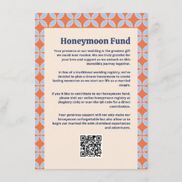 ミッドセンチュリーレトロ結婚ズ エンクロージャーカード