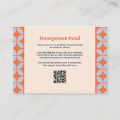 ミッドセンチュリーレトロ結婚ズ エンクロージャーカード (正面)