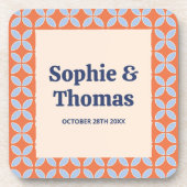 ミッドセンチュリーレトロ結婚ズ コースター (正面)